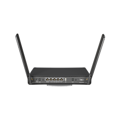 MikroTik RouterBOARD MikroTik hAP ac3, Dual Band Wireless Router, 2.4GHz Dual + 5GHz, Bridge/Station/WDS, 802.11b/g/n/ac, 5Gbit LAN, USB port for 3G/4