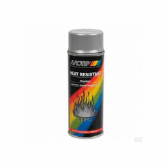 Краска термостойкая MOTIP 04032 800°C алюминевая  400 ml