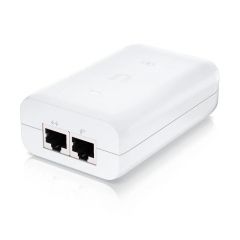 POE-at адаптер питания инжектор Ubiquiti POE+ Injector U-POE-AT, 802.3at, 48 Volt 0.65A, Delivers 30W of PoE+
