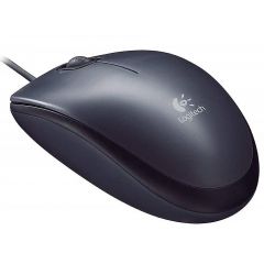 Logitech M90 Optical Mouse Black USB 910-001793