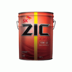 Моторное масло ZIC X3000 15W-40 20л