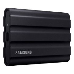 1TB Samsung Portable SSD T7 Shield MU-PE1T0S/EU External SSD, Black, Water & Dust Proof IP65, Read 1050 MB/s, Write 1000 MB/s, Shock Resistance, USB 3.2 Gen.2 (SSD extern/внешний SSD)
