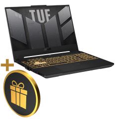 Ноутбук ASUS TUF Gaming A15 FA507RR, 15.6 Display/AMD Ryzen 7 6800H 3.2-4.7GHz/16GB DDR5/M.2 NVMe 512GB SSD/GeForce RTX3070 8GB GDDR6/WiFi 6 802.11ax/BT5.1/USB Type C/HDMI/Backlit RGB Keyboard/15.6 FHD IPS LED-backlit 144Hz (1920x1080)/NoOS/Gaming FA507RR