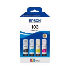 Картридж Ink Epson T00S64A CMYK MultiPack 4 x 65ml, original for L1110/3100/3110/3150/3151/3156/3160