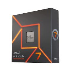 Процессор CPU AMD Ryzen 7 7700X 8-Core, 16 Threads, 4.5-5.4GHz, Unlocked, AMD Radeon Graphics, 8MB L2 Cache, 32MB L3 Cache, AM5, No Cooler, BOX