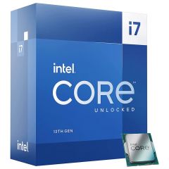 Процессор CPU Intel Core i7-13700KF 2.5-5.4GHz 16 Cores 24-Threads (LGA1700, 2.5-5.4GHz, 30MB, No Integrated Graphics) BOX no Cooler, BX8071513700KF (procesor/Процессор)