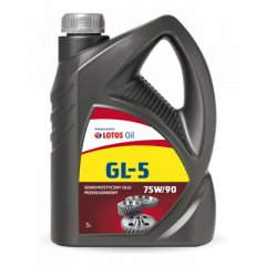 Масла европейского качества LOTOS 75W90 Semi Synthetic Gear Oil GL-5 SAE  1L