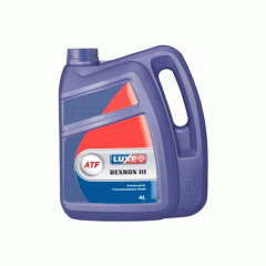 Трансмиссионное масло Luxe ATF Dexron III Synthetic 4L