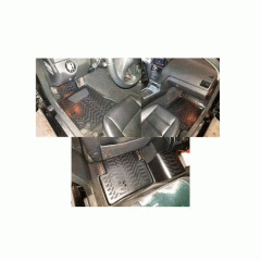 Резиновые коврики Aileron 62542 Mercedes-Benz C-class W204 2007-14