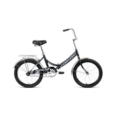 Складной велосипед FORWARD ARSENAL 20 1.0 (20" 1 ск. рост 14" скл.) 2020-2021, черный/серый