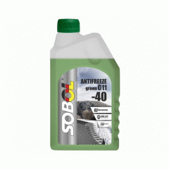 Антифриз -40 G-11 зеленый 1л Sobol