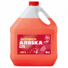 Антифриз Аляска -40 Красный 5 кг