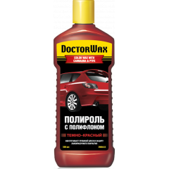 DW8425 Цветная полироль с полифлоном тёмно-красная 300 мл