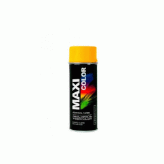 Аэрозольная краска Maxi Color MX1018  RAL1018 Светло желтый  400ml