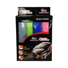 Тряпка микрофибра набор 4 шт NC-06-CT004