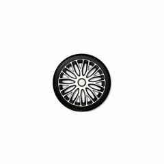 Колпаки для колес 13 Mugello White Black