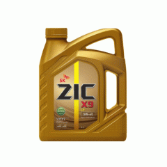 Корейское масло ZIC X9 LS 5W-40 Diesel 4L Fully Synthetic