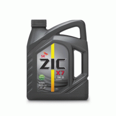 Корейское масло ZIC X7 5W-30 Diesel 6L