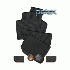 Резиновые коврики PETEX для  Mazda MPV ab 10/1999-2006(чёрный) (92510)