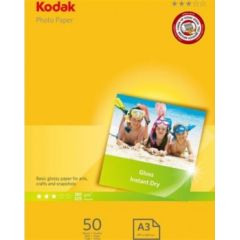 Kodak Photo Gloss A3 Paper 180g 50p
