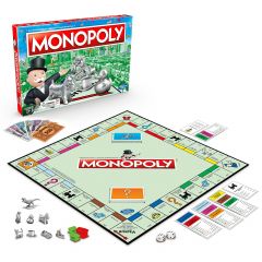 Hasbro Gaming C1009 Настольная игра Классическая монополия