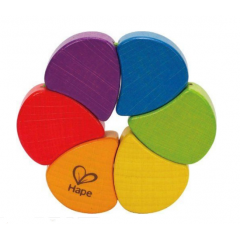 Hape E0014A Деревянная игрушка: Погремушка радуга