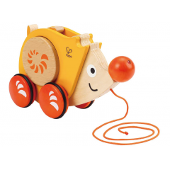 Hape E0350A Деревянная игрушка: Каталка Еж