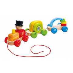 Hape E0431A Деревянная игрушка. Игровой поезд