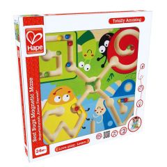 Hape E1709A Деревянная игрушка. Магнитный лабиринт Насекомые