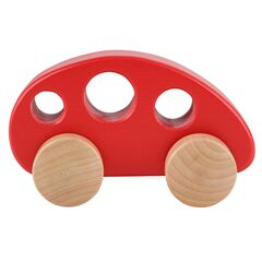 Hape E0052A  Деревянная игрушка "Машина минивен, красный"