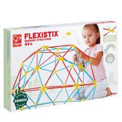 Hape E5564A Деревянная игрушка Flexistix - Строительный комплект. Конструктор Креативная архитектура, космические пазлы