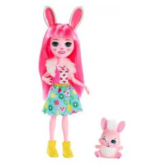 Mattel Enchantimals FXM73 Кукла Mattel Enchantimals Кролик Бри и ее питомец