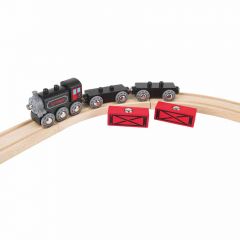 HAPE E3717A Игровой набор Паровой грузовой поезд “Steam era freight train”