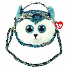 TY TY95125 Мягкая Cумочка Щенок "Husky Slush" 15 cм