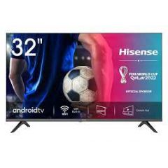 32" LED TV Hisense 32A5710FA, Black (1366x768 HD Ready, PCI 1000 Hz, SMART TV (Android TV 9.0 Pie OS), 3 x HDMI2.0, 2 x USB, DVB-T/T2/C/S2, Speakers 2