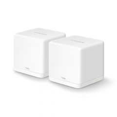 MERCUSYS Halo H30G(2-pack) AC1300 Whole Home Mesh Wi-Fi System,SPEED: 400 Mbps at 2.4 GHz + 867 Mbps at 5 GHz,SPEC: 2? Internal Antennas, 2? Gigabit P