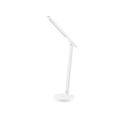 Lampa de birou WiFi Tellur Smart, 12W lumina alba,calda Qi 10W USB 10W reglabila alb