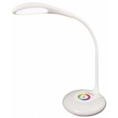 Desk Lamp Esperanza ALTAIR ELD102 White, RGB night light, 16 LED's, 256 colors of LED RGB night light, 2 touch switches, 3 levels of brightness, Light