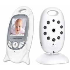 Baby monitor Esperanza GREGORIO EHM001, LCD 2.0",  Range: 50m indoor, 260m outdoor, Automatic night vision, VOX function, Long battery life (up to 20
