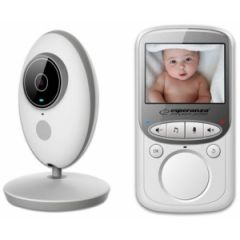 Baby monitor Esperanza JUAN EHM003, LCD 2.4",  Range: 50m indoor, 260m outdoor, Automatic night vision, VOX function, Long battery life (up to 20 hour