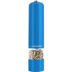 Grinder Esperanza MALABAR EKP001B Blue,  LED illumination during use Adjustable grinding thickness Length: 23cm Diameter: 5cm Power: 4* AA batteries (
