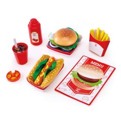 HAPE E3160B -  Игровой набор Hape Kid&#x27;s Fast Food Set