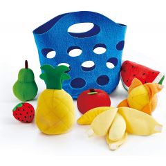 HAPE E3169A - Набор игрушечных фруктов "Toddler Fruit Basket"