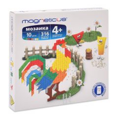 Magneticus MM-015 Миди-Мозаика Петух, 316 элементов, 10 цветов