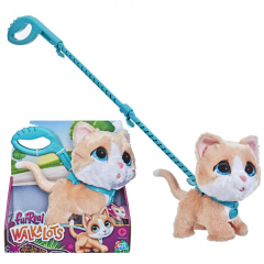 Hasbro FurReal Friends F1998 Интерактивная игрушка Walkalots Big Wags Kitty