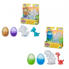 Hasbro Play Doh F1499 Игровой набор Dino Crew Eggs and Dinosaur Bones Brontosaurus