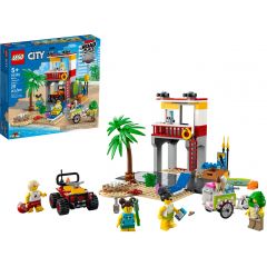 Lego City 60328 Конструктор Спасательный пост на пляже