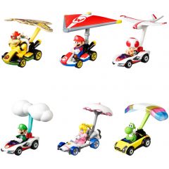 Mattel Hot Wheels GVD30 Машинка Super Mario Kart Planor