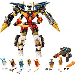Lego Ninjago 71765 Конструктор Ультра-комбо-робот ниндзя