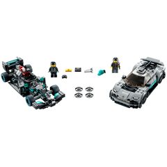 Lego Speed Champions 76909 Конструктор Mercedes-AMG F1 W12 E Performance и Mercedes-AMG Project One